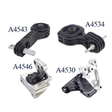 4X Engine Motor & Transmission Mount fit 06-11 Honda Civic l4 1.8L AUTO Trans