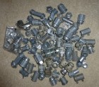 Electrical Conduit Connectors-5 3/4 lb lot of 75-new & used-see photo for types