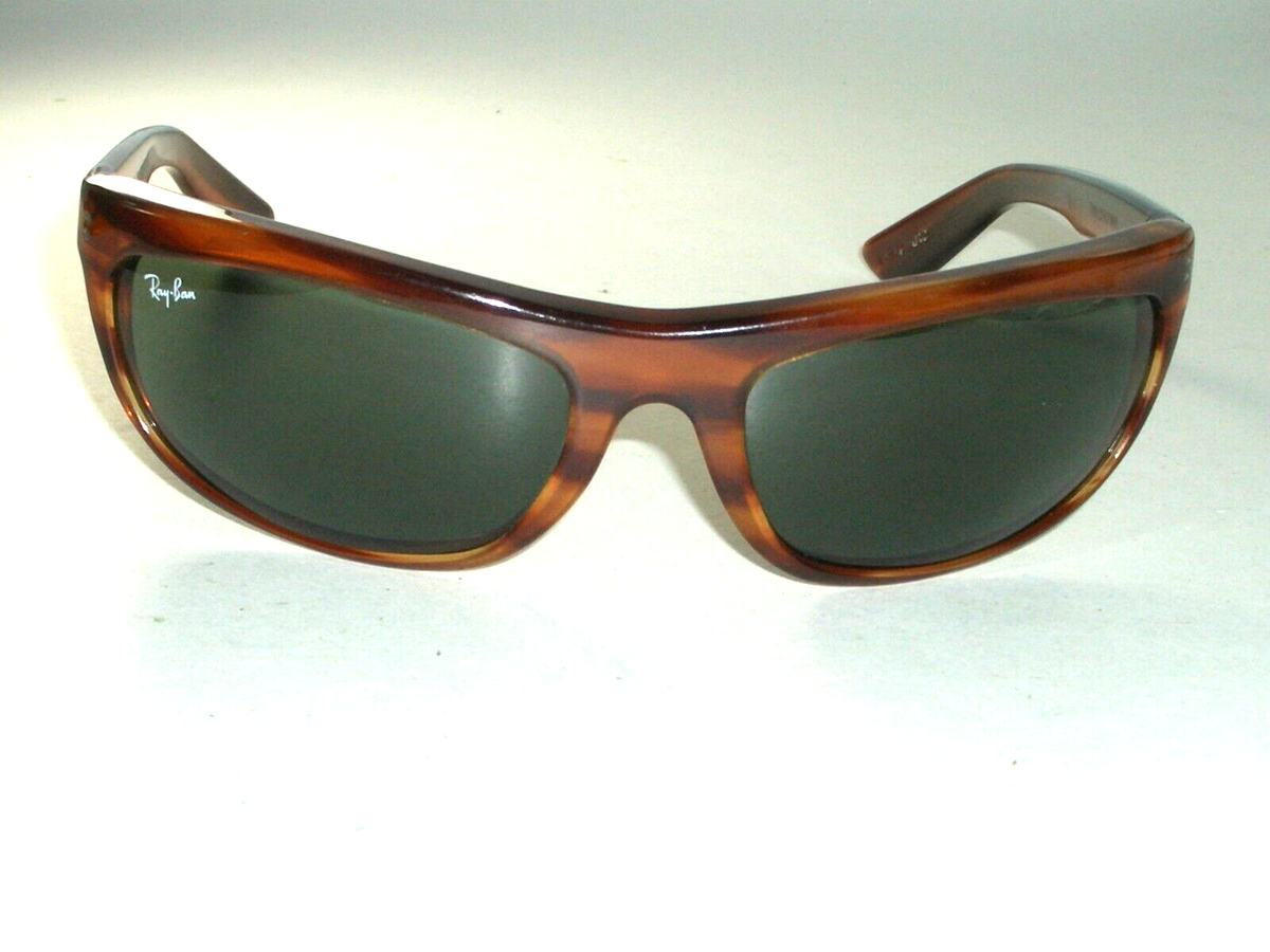 VINTAGE B&L RAY-BAN L2872 THICK ACETATE TORTOISE G15-UV BALORAMA