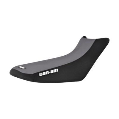 Can Am Outlander Max 450 570 650 850 1000 Seat Cover BLACK & GREY Logo #292