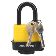 40mm Padlock Laminated Waterproof Security Outdoor Shed Gate Lock Shackle