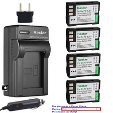 Kastar Battery Travel Charger for Olympus BLM-1 BLM-01 Olympus EVOLT E-330 E330