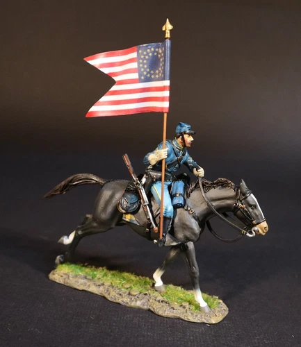 JOHN JENKINS AMERICAN CIVIL WAR USBS-04 UNION CAVALRY STANDARD BEARER