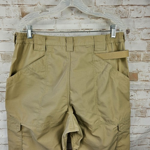 511 Tactical Mens Size 36x30 Khaki Tan Cargo Utility Straight Leg Pants Workwear - Picture 5 of 11