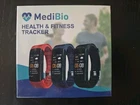 New sealed MediBio Health & Fitness Tracker.