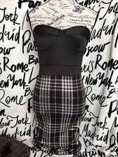 “WINDSOR” Sleeveless Strapless Dress Size Small