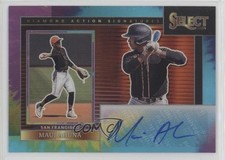 2024 Select Diamond Action Signatures Tie-Dye Prizm 22/25 Maui Ahuna Auto 1hj7