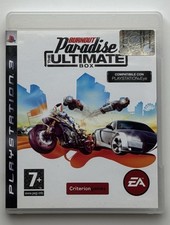 Burnout Paradise Ultimate Box PS3 Sony Playstation 3 PAL ITA gioco COMPLETO