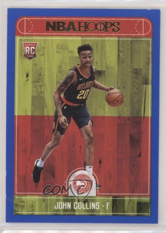 2017-18 Panini NBA Hoops Blue John Collins #269 Rookie RC