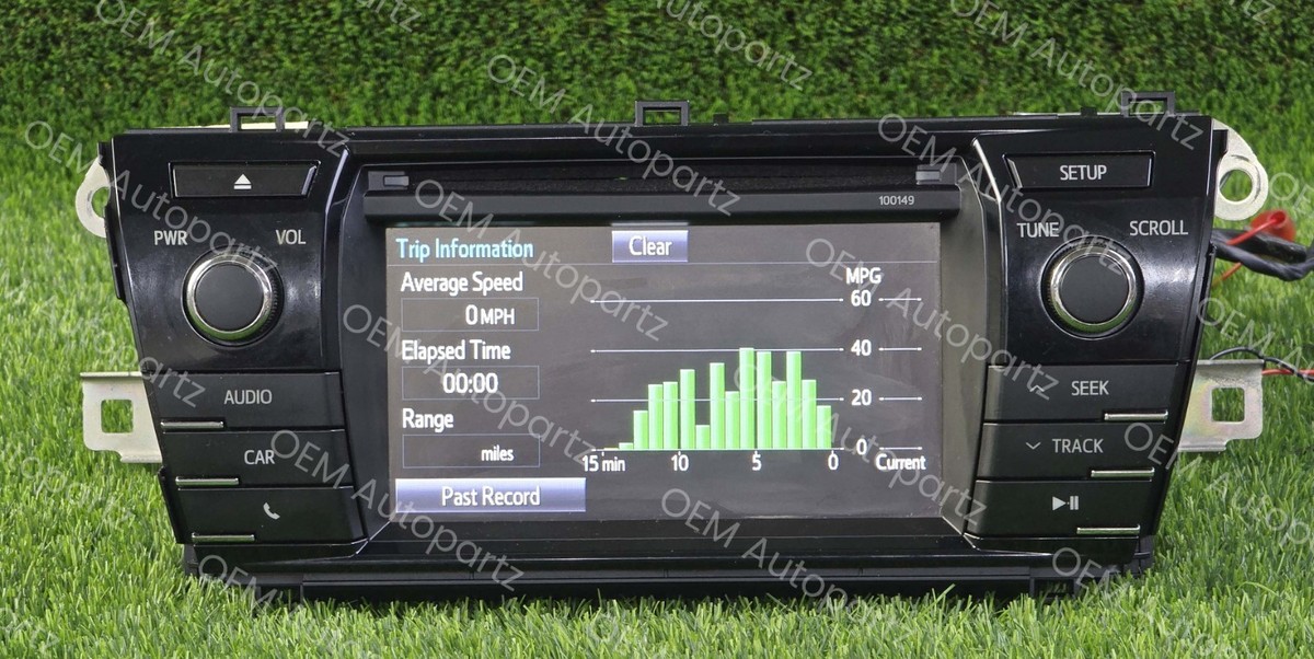 2014-2018 toyota Corolla Radio CD player Display screen Unit 86140