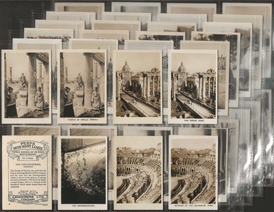 KAVANDER - KOMPLETTER SATZ - BLICKT IN VIELE LÄNDER 1929 (3. SERIE MFS48 KARTEN) TOP