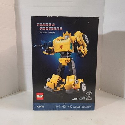 Lego Icons Transformers Bumblebee Figure Car Set 10338 Factory Sealed New