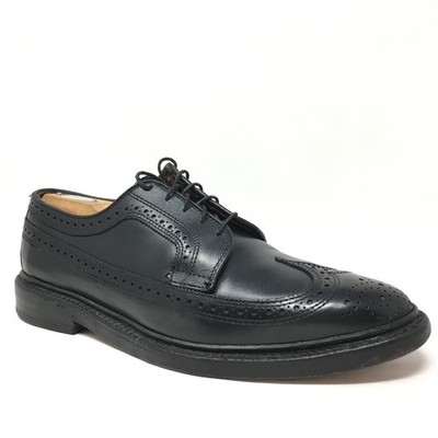 Allen Edmonds MacNeil Oxfords Dress Shoes Mens Size 8 Black Leather Wingtip