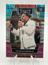 2022 Panini WWE Select Tri-Color Prizms #76 Santos Escobar