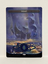 Island (487) (Borderless) (Galaxy Foil) - Unfinity (UNF) L 487 NM Magic