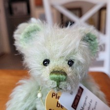 Ltd. Ed. Green Mohair Charlie Bears Minimo Teddy Bear