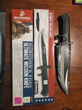 13.5 Inch Stainless Steel Bowie Knife With Box. NEW