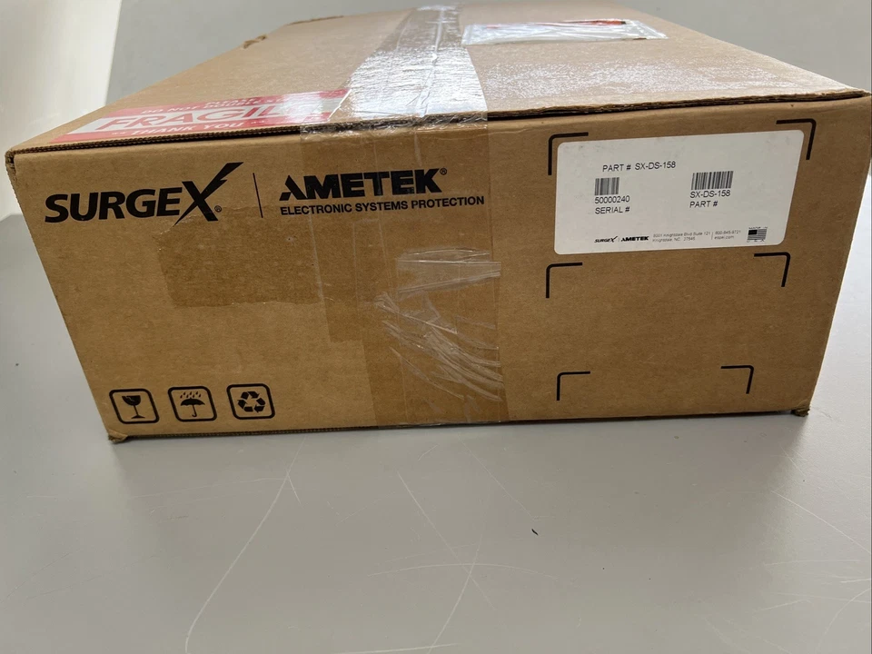 SurgeX SX-DS-158 Defender Series 8-outlet Power Conditioner Surge Suppressor - Image 2 of 3