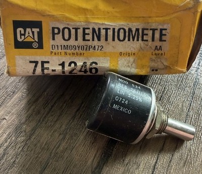 Genuine Caterpillar 7E-1246 Potentiometer 7E1246 OHM Engine Speed Control
