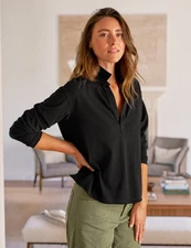 Frank & Eileen Patrick Popover Henley Heritage Jersey - NEW -Choose Size & Color