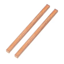 Copper Bar, 1/5"x0.24"x3.9" Pure Copper Strip for Craft Science Class, 2 Pcs