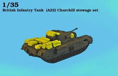 Redog 1/35 1/35 British A22 Churchill Tank Stowage Set - 35v2