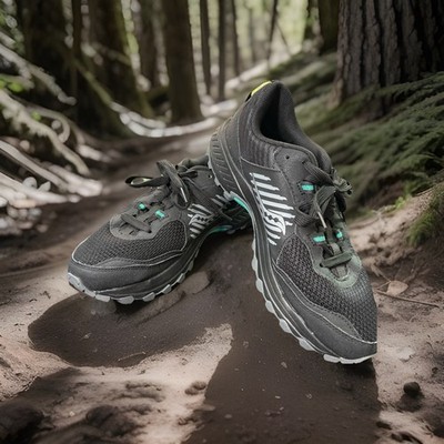 Saucony Excursion Trail TR15 Black Jade Womens Size 8.5 W S10669-10