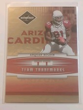2006 Leaf Limited Football - ANQUAN BOLDIN #TT-2 Team Trademarks #072/100