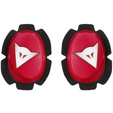 PROTEZIONI GINOCCHIA SAPONETTE DAINESE PISTA KNEE SLIDER RED WHITE
