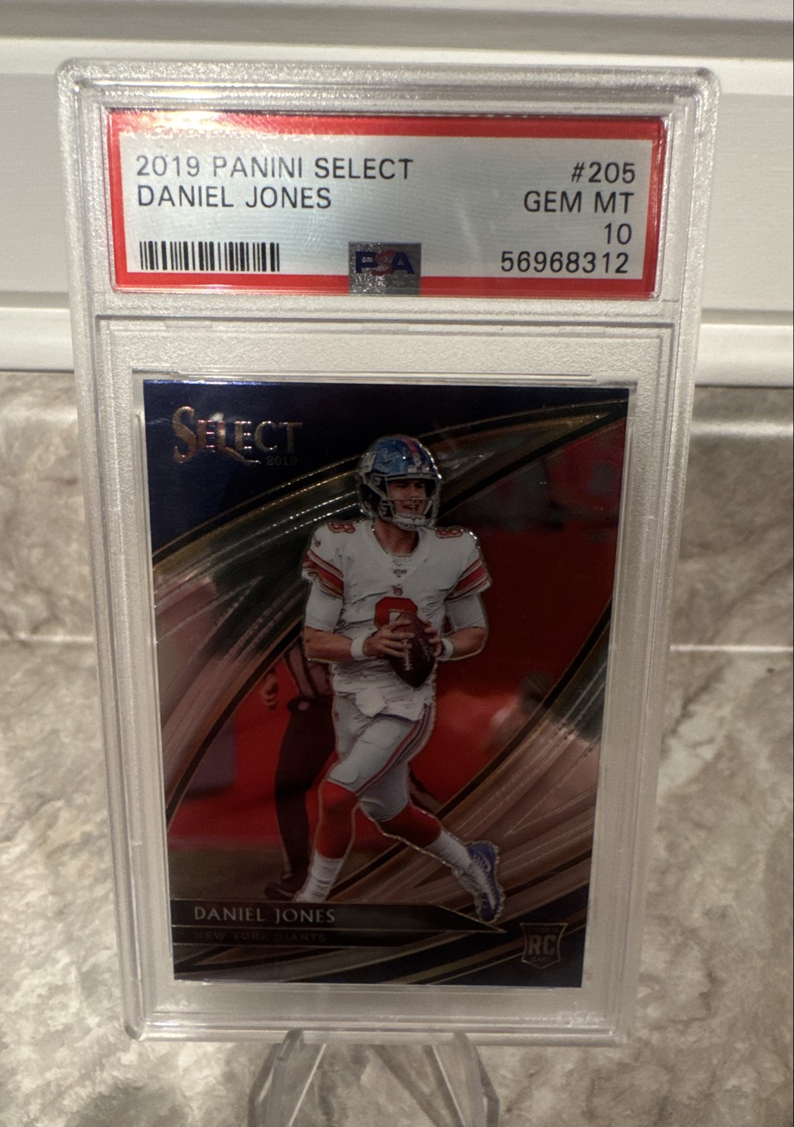 2019 Panini Select - Field Level Daniel Jones #205 (RC) Gem 10