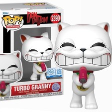 Funko Pop! Turbo Granny Soft Touch #2390 Dandadan Exclusive + Protector PRESALE