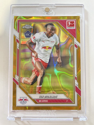 Topps Chrome Bundesliga 2026 Yan Diomande Rookie /50 Gold Lava RB Leipzig