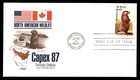 Mayfairstamps Canada FDC 1987 USA frank woodchuck artmaster First Day Cover cca_ — photo 1