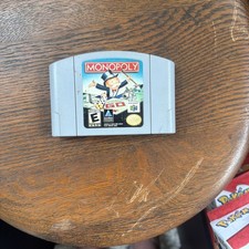 Monopoly (Nintendo 64, 1999) Authentic N64 Cartridge  