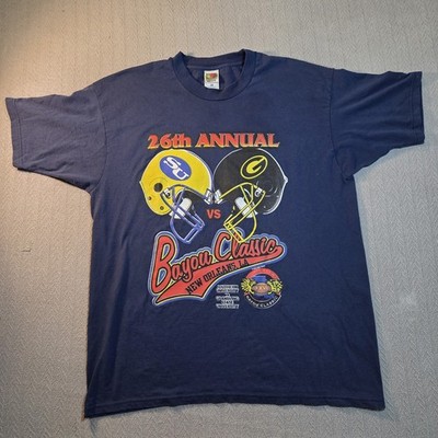 Vintage 1999 Bayou Classic Grambling State vs Southern Football Shirt Size XL