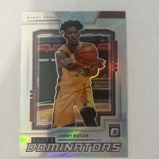 Jimmy Butler Prizm Elite Dominators 2021-22 Panini Donruss Optic No.24 Miami He…
