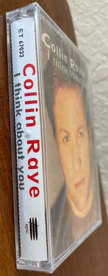 RARE “I Think about You” by Collin Raye (Cassette, 1995) Vintage Sealed New MINT - Image 4 of 4