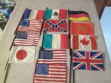 13 Different - 10 1/2 Wooden Poles - Small - ...