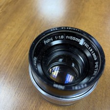 Vintage Petri 55mm 1:1.8 C.C. Auto Lens No. 131359