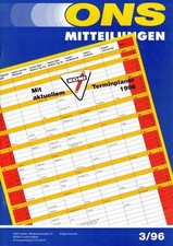 ONS Mitteilungen Nr. 3/1996