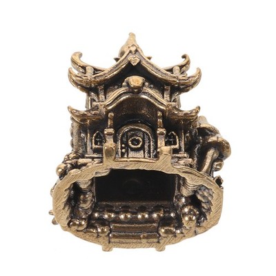 Schlossornamente Aus Messing Kleine Pagode Für Aquarium Fish Tank Decoration