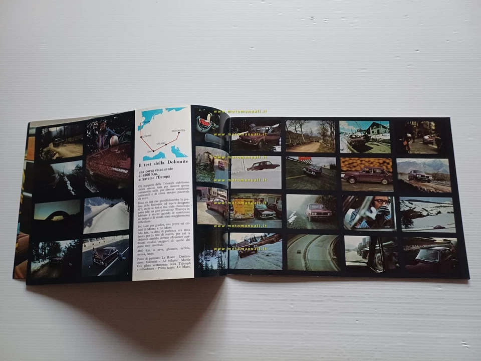 Triumph Dolomite 1973 depliant italiano originale - Immagine 4 di 4