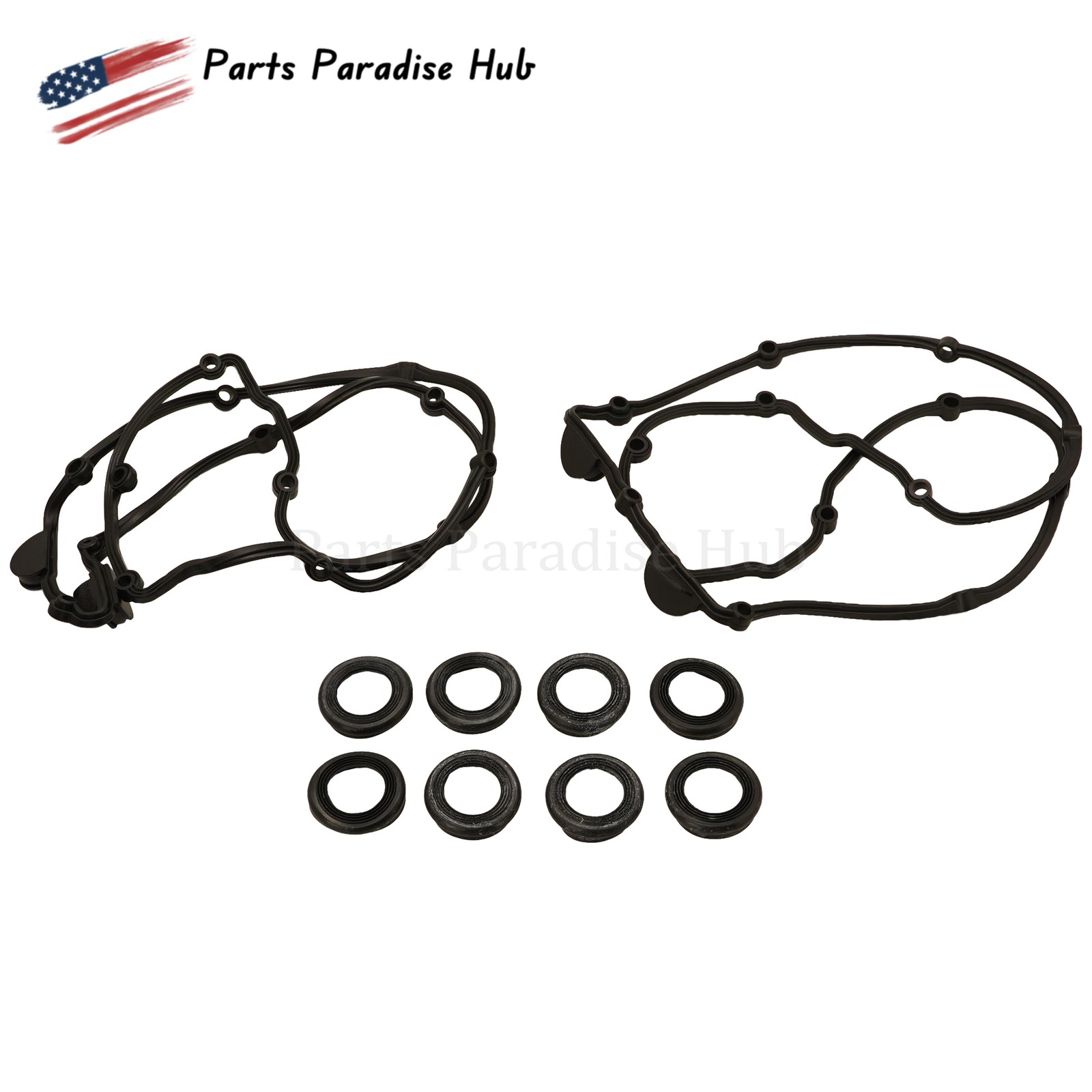 For Maserati Quattroporte GranTurismo Valve Cover Gasket Set 264986 264987
