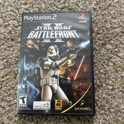 Star Wars Battlefront II Sony PlayStation 2 PS2 - CIB Complete, Tested, Working!