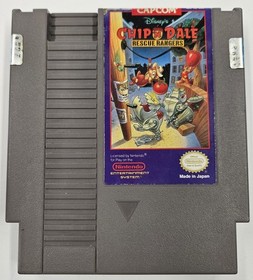 CAPCOM "CHIP N DALE RESCUE RANGERS" GAME FOR NES&nbsp;