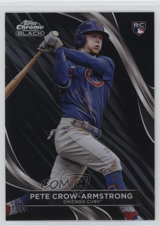 2024 Topps Chrome Black Pete Crow-Armstrong #96 1bi0