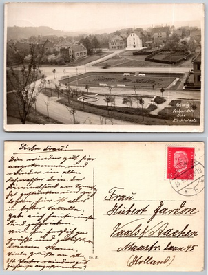 #ad Koblenz Germany Park View Postcard $4.81