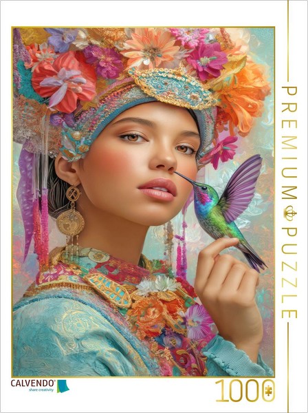 Puzzle Calvendo Amoureux Des Oiseaux | 1000 PièCes, Format Assemblé 64 × 48 Cm |-image