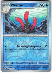 Wugtrio 059/197 Obsidian Flames Reverse Holo Uncommon