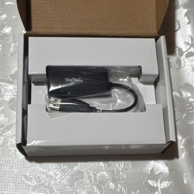 StarTech.com USB 3.0 Type-A to RJ45 Gigabit Ethernet Adapter Black USB31000S